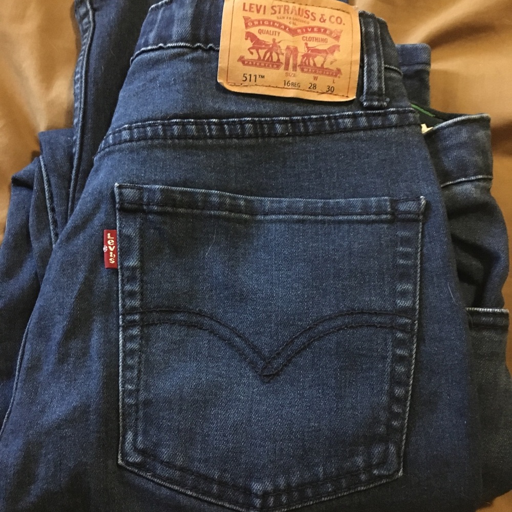 Levi’s 511 28x30 Youth 16 Reg -EUC